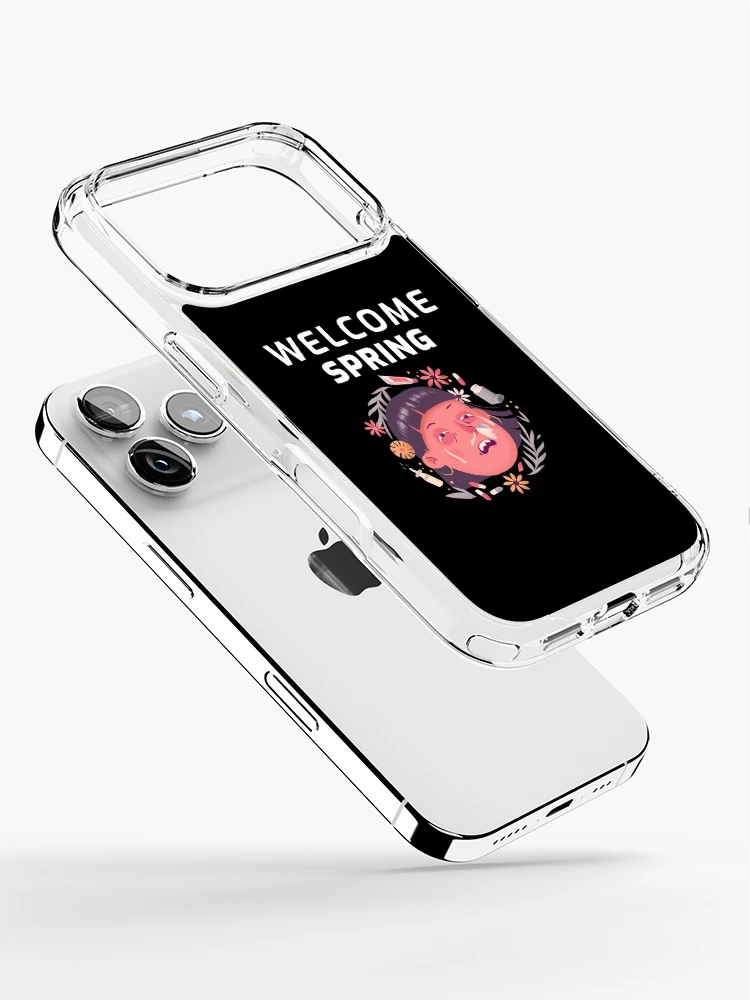 Thumbnail 2 of 5, iPhone Case, Welcome Spring designed and sold by THE PUNCHLINE FACTORY.