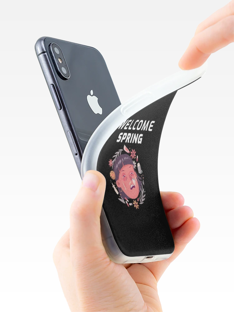 Thumbnail 4 of 5, iPhone Case, Welcome Spring designed and sold by THE PUNCHLINE FACTORY.