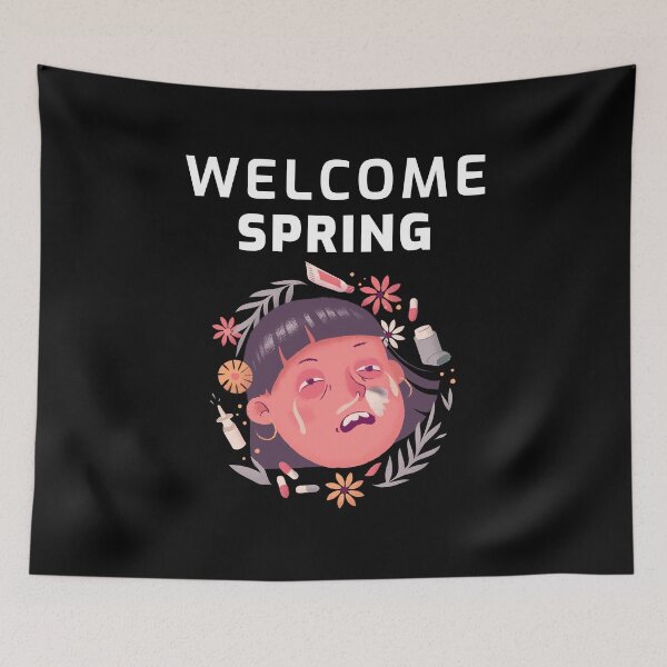 Item preview, Welcome Spring designed and sold by THE PUNCHLINE FACTORY.