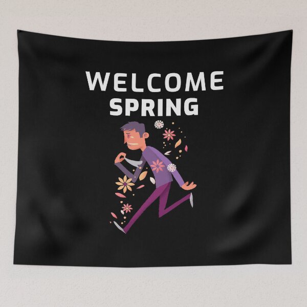 Item preview, Welcome Spring designed and sold by THE PUNCHLINE FACTORY.