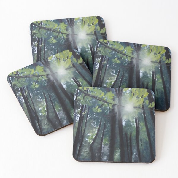 Item preview, Oil painting ''The sun through trees'' designed and sold by APApaints.