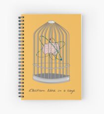Electron libre in a cage Spiral Notebook