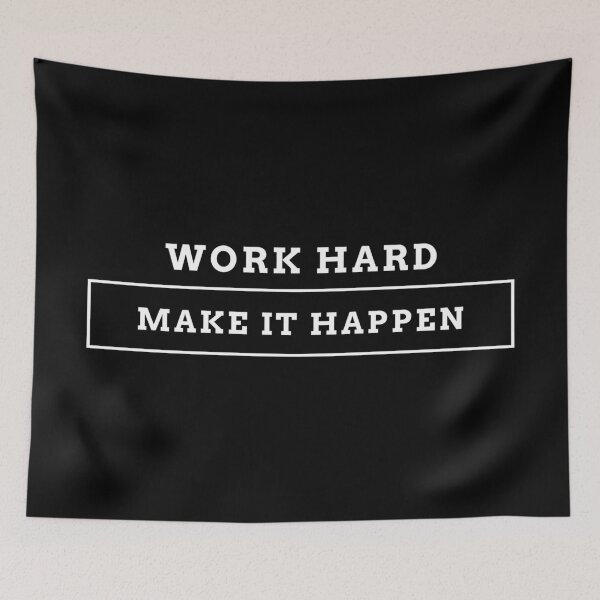Item preview, Work Hard Make It Happen designed and sold by YOYOCollection.