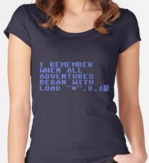 C64 Retro Women's Fitted Scoop T-Shirt