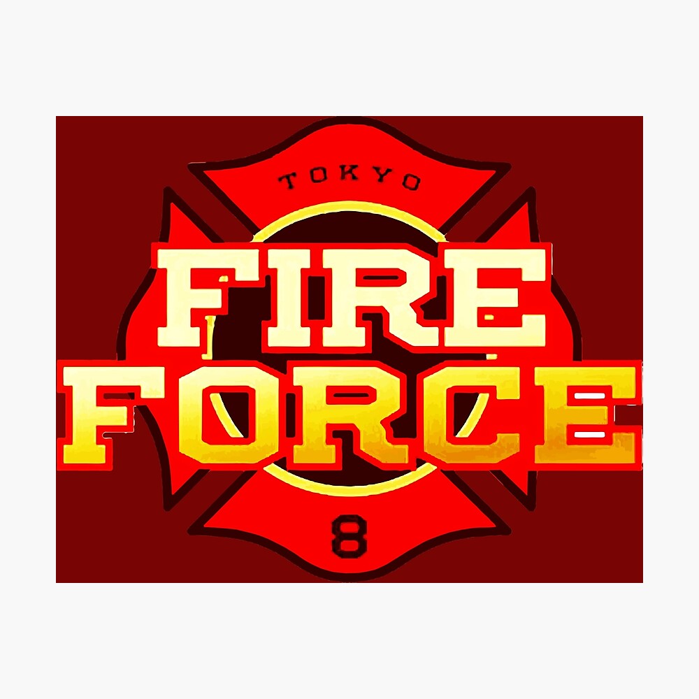 fire force logo Sticker for Sale by pife10  Redbubble