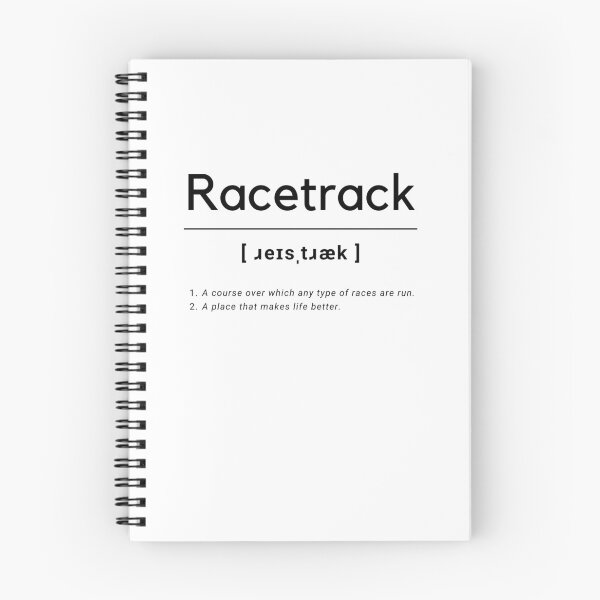 Item preview, Definition of a racetrack racetrack designed and sold by Charleenmr.