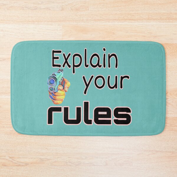 Item preview, Explain your rules with the pistol designed and sold by Drawartista.