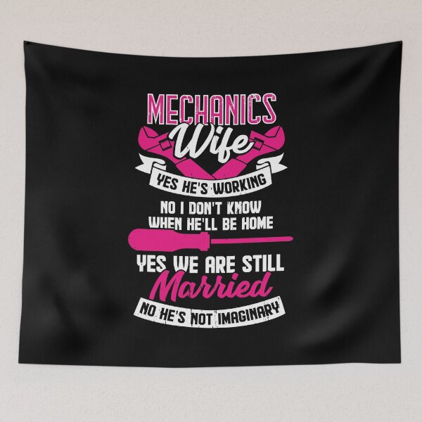 Item preview, Mechanic's Wife Married Couple Gift designed and sold by Marcid95.