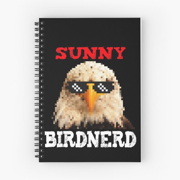 Item preview, Sunny Birdnerd Eagle with Sunglasses Pixel Retro Bird designed and sold by emm-j.