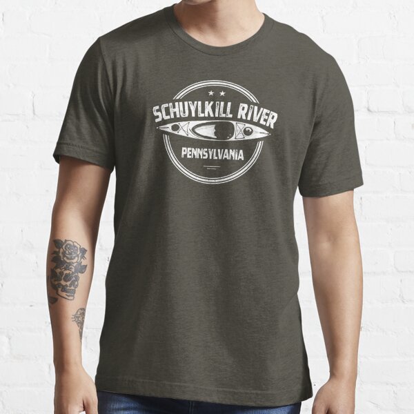 Schuylkill River Pennsylvania Fishing T-Shirt