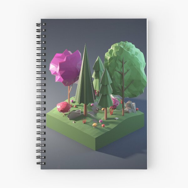 Item preview, Low Poly Forest designed and sold by Pelopoly.