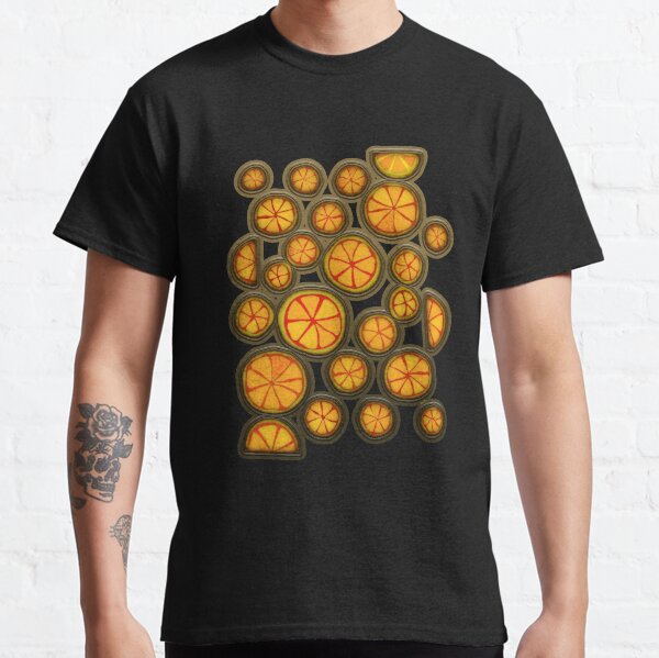 Abstraction with citrus Classic T-Shirt