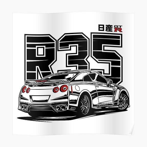 Nissan Gtr Concept Wall Art Redbubble