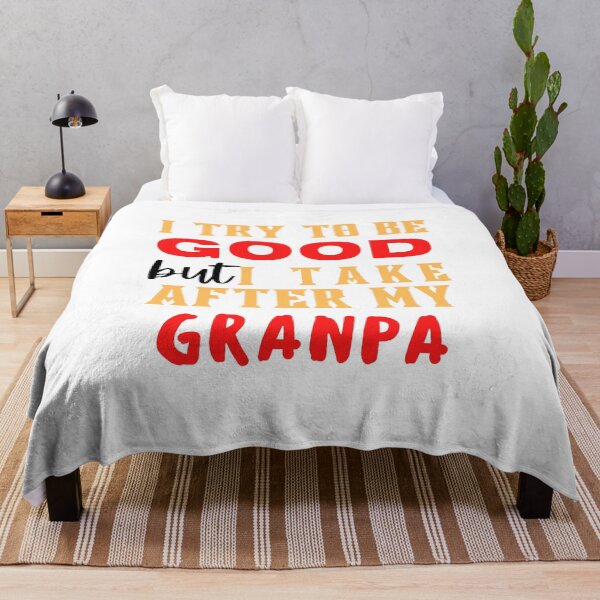Item preview,  I Try To Be Good But I Take After Grandpa  designed and sold by toufik benloulou.