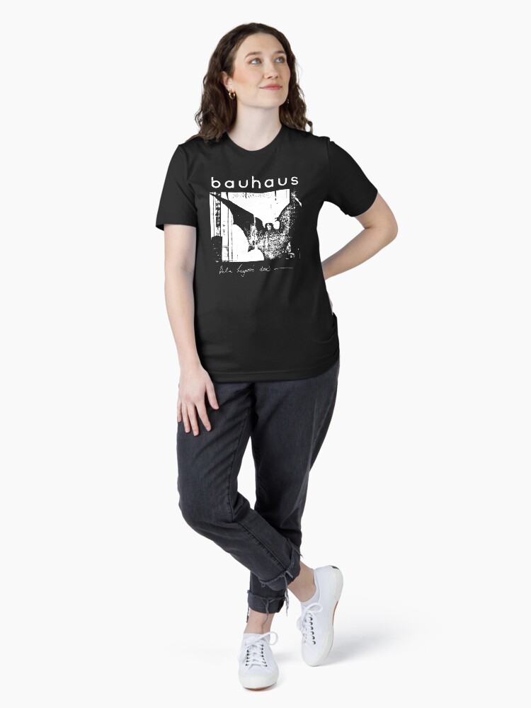 Thumbnail 4 of 7, Essential T-Shirt, Bauhaus - Bat Wings - Bela Lugosi's Dead designed and sold by createdezign.