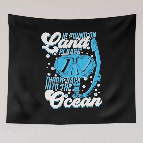 Item preview, If Found On Land Please Throw Back Into The Ocean designed and sold by Marcid95.