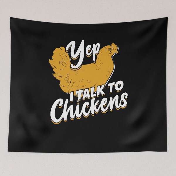 Item preview, Yep I Talk To Chickens  designed and sold by Marcid95.