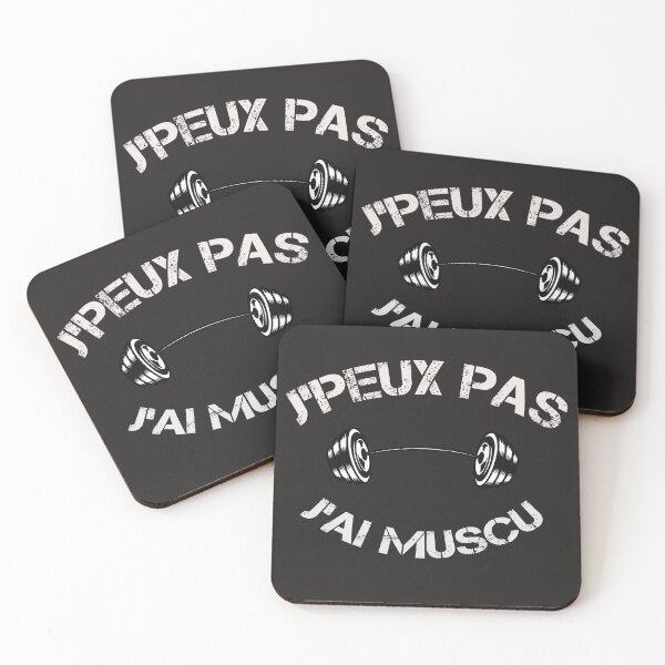 Item preview, j'peux pas j'ai muscu | gym gifts | musculation  designed and sold by store7azzouzi.