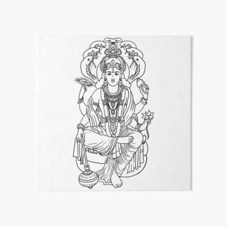 Hindu lord ganesha ornate sketch drawing tattoo Vector Image