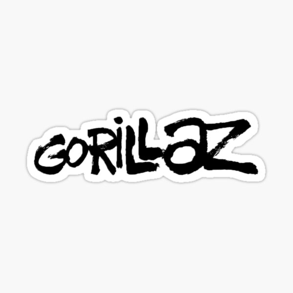 Gorillaz Pegatina