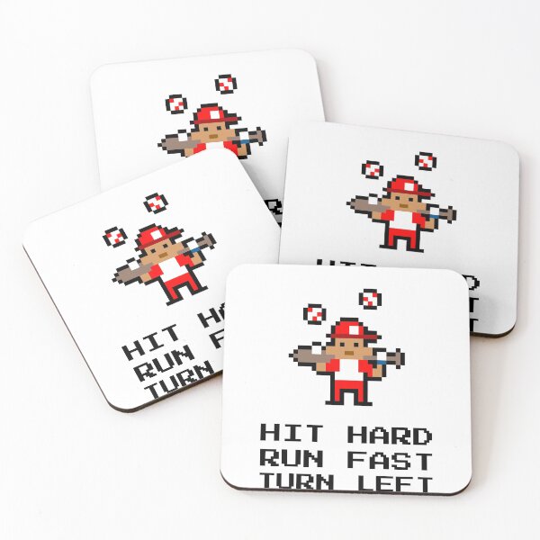 Item preview, Hit Hard Run Fast Turn Left designed and sold by D1mon.
