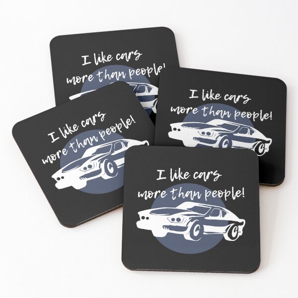 Item preview, I like cars more than people - Funny design for car Enthusiast designed and sold by RandomDel.