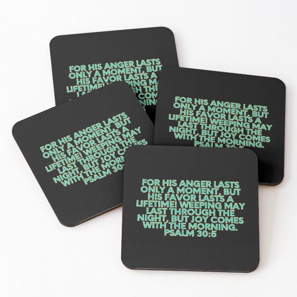 Item preview, Bible Verse Psalm 30:5 designed and sold by Prayingwarrior.