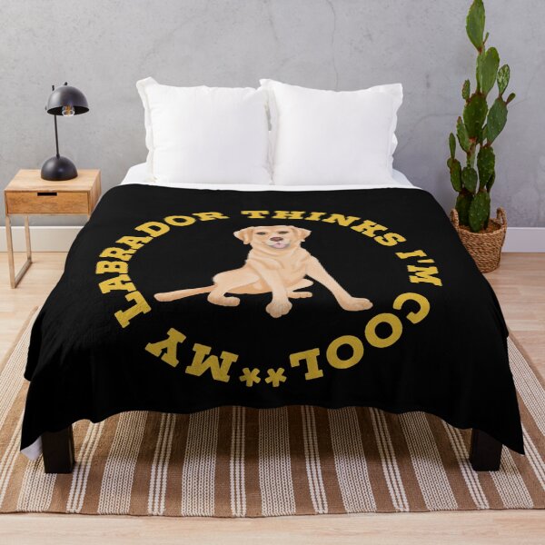 Item preview, Cute labrador design. Funny labrador quote. My labrador thinks i'm cool.  designed and sold by efenem.
