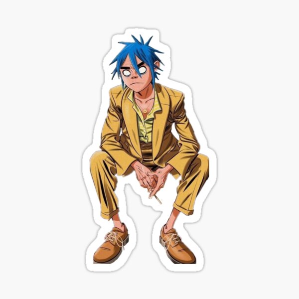 Gorillaz Pegatina