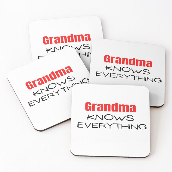 Item preview, grandma and grandpa knows everything. designed and sold by Samvy.