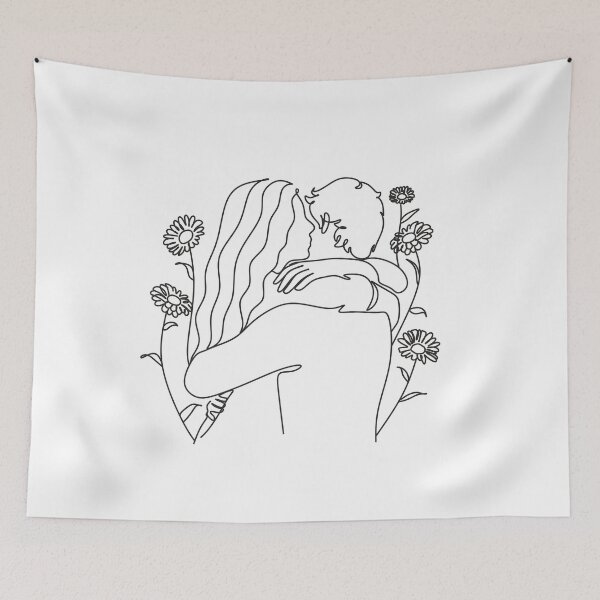 Item preview, Couple in love designed and sold by OneLinePrint.