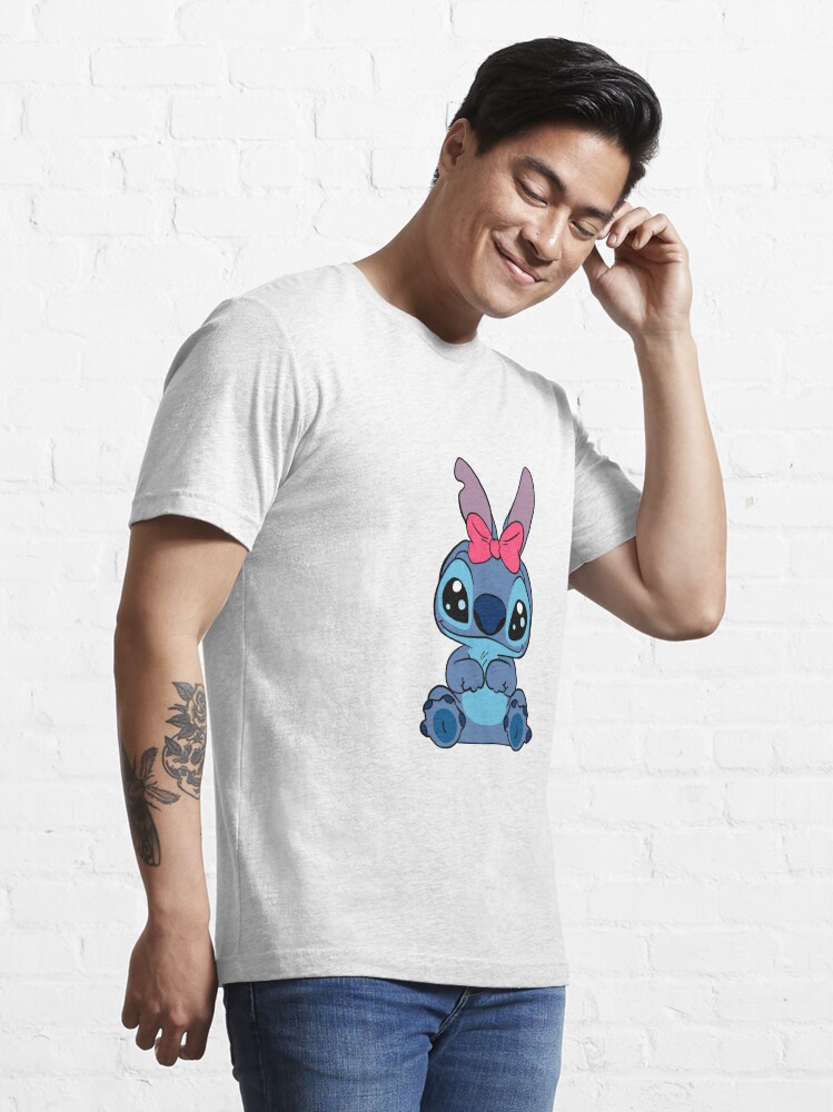 Cute Stitch in bow experiment 2 Kids T-Shirt for Sale by Scenic