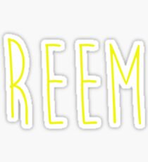 Reem Sticker