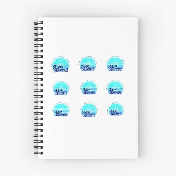 Item preview, Autism Awareness Blue Family Sticker Pack designed and sold by MimsTees.