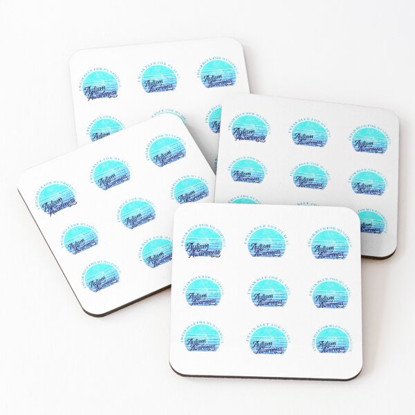 Item preview, Autism Awareness Blue Family Sticker Pack designed and sold by MimsTees.