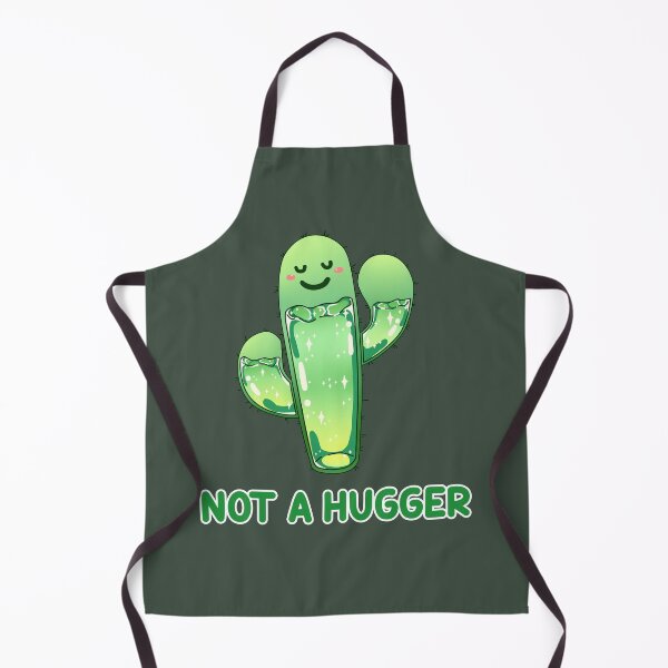 Item preview, Not a hugger cute cactus sarcastic designed and sold by reese-yamawe.
