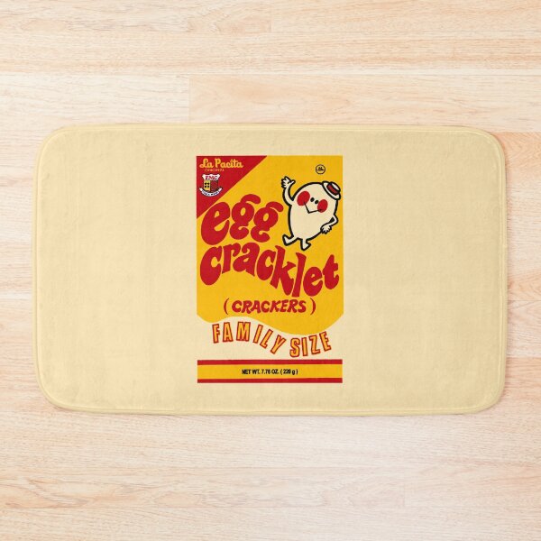 Item preview, EGG CRACKLET CRACKERS PACKAGING designed and sold by ThrowbackAds.