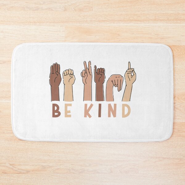 Item preview, Be Kind. Sign language. Black lives matter designed and sold by InkyJack.