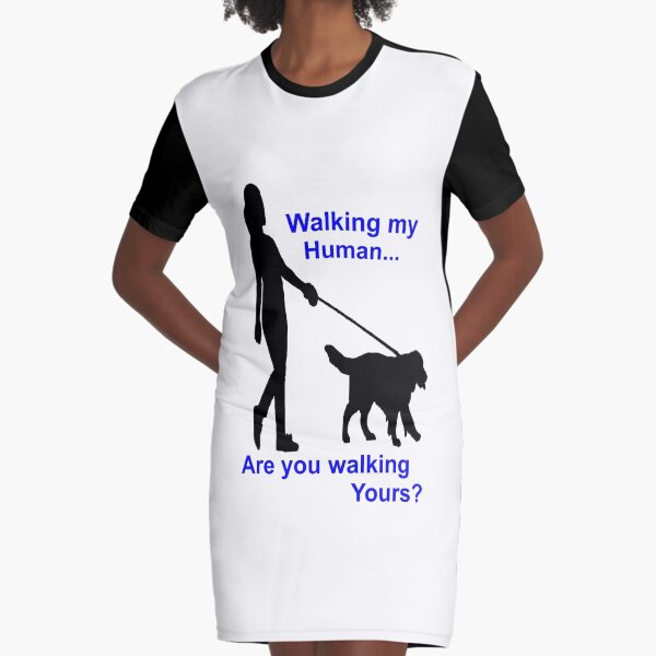 Dogs life and Pets Graphic T-Shirt Dress