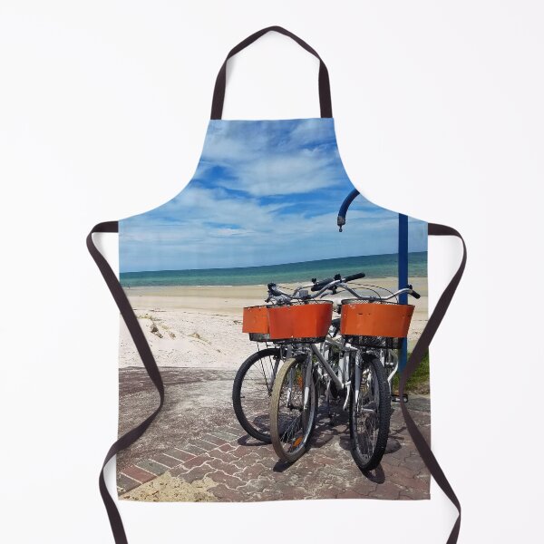 Item preview, Bikes at Henley Beach, South Australia designed and sold by KirstyNadineArt.