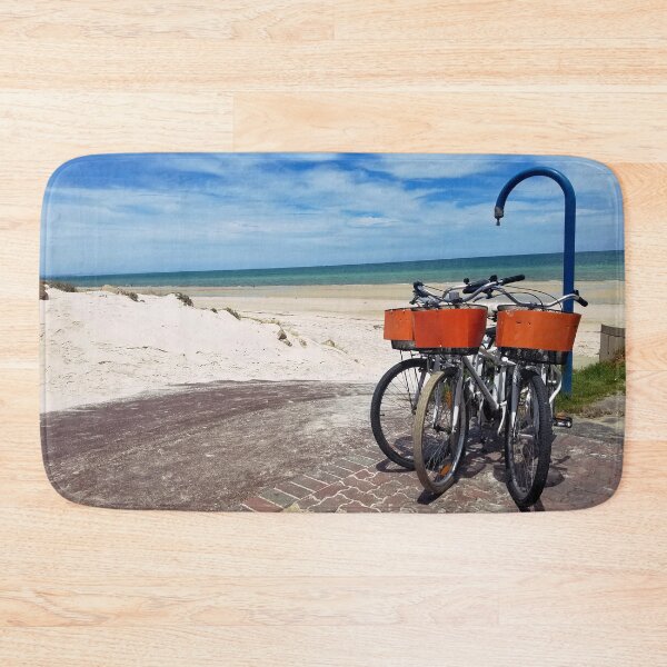 Item preview, Bikes at Henley Beach, South Australia designed and sold by KirstyNadineArt.