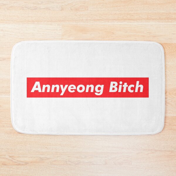 Item preview, Annyeong Bitch Korean Style Merch/ Kpop Kdrama Merch designed and sold by StreetHypeStore.