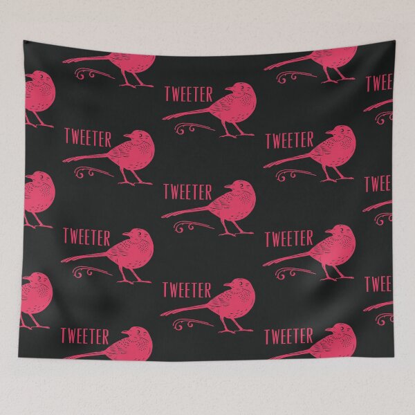 Item preview, Tweeter, the singing bird tweets designed and sold by kcaandwu.