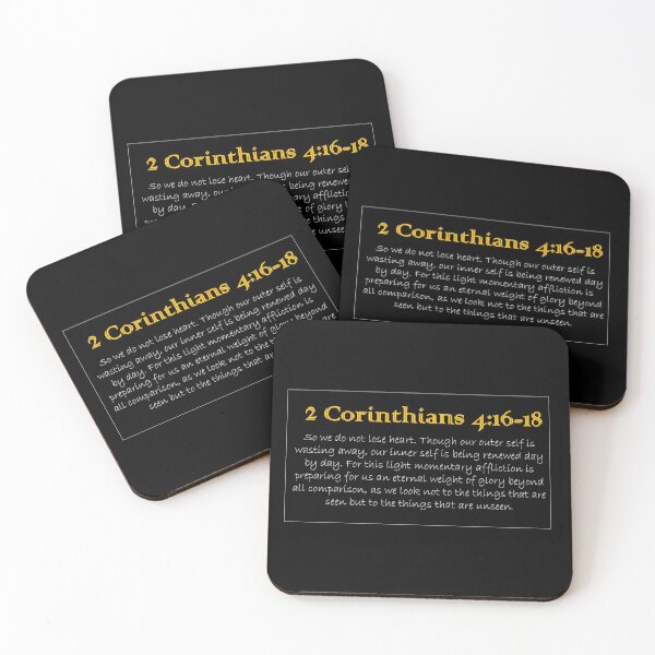 Item preview, 2 Corinthians 4:16-18 designed and sold by LeratoM.