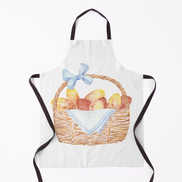 Item preview, Easter Basket with Vintage Style Eggs designed and sold by paintingbetween.