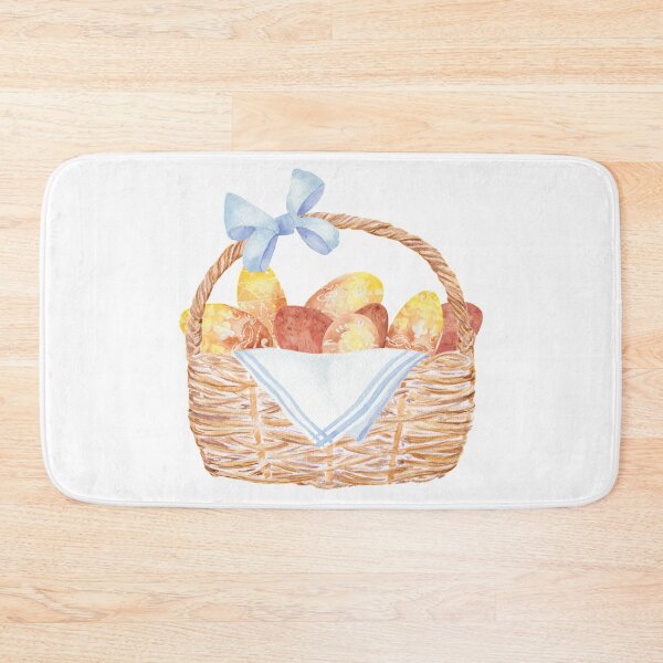 Item preview, Easter Basket with Vintage Style Eggs designed and sold by paintingbetween.