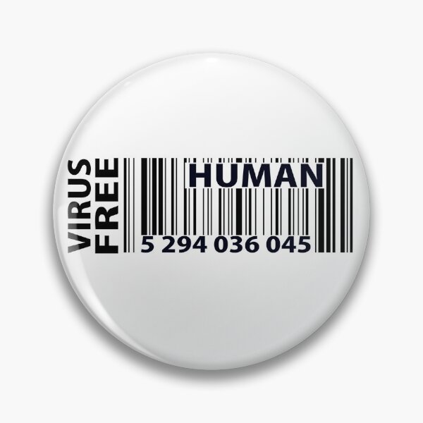 Item preview, Virus Free Barcode designed and sold by Mooostickers.