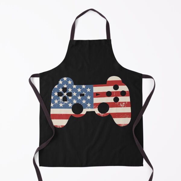 Item preview, Video Game Controller Flag 4th of July designed and sold by abulfaruque.