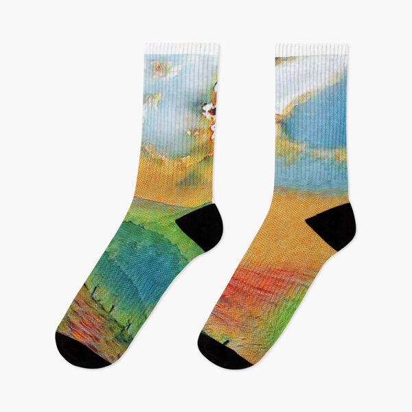 Item preview, Exmoor national park abstract style  designed and sold by TrippyEarth.