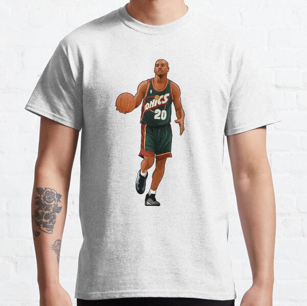 Gary Payton #20 Moves The Balls Classic T-Shirt